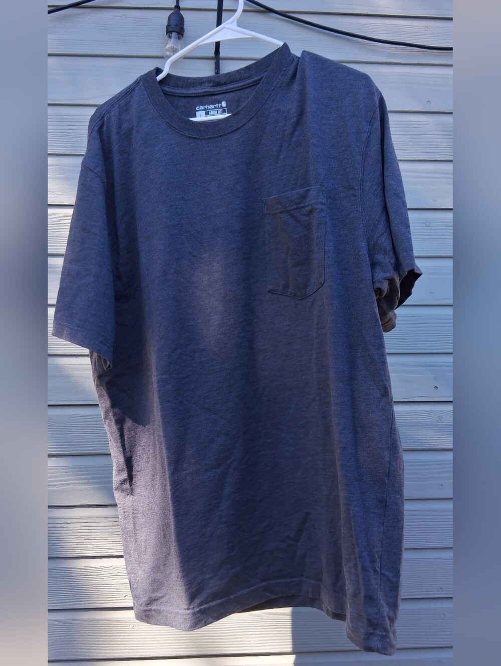 Carhartt Men’s Navy Pocket T-Shirt